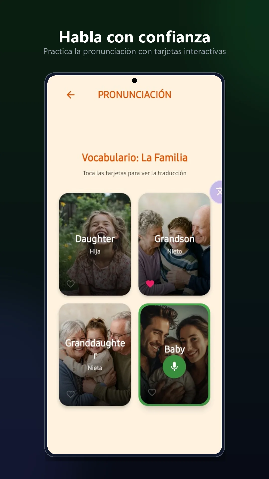 Tarjetas de Pronunciación